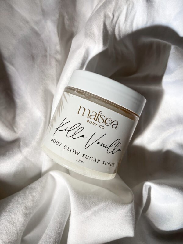 Killa Vanilla Body Glow Sugar Scrub - Image 2